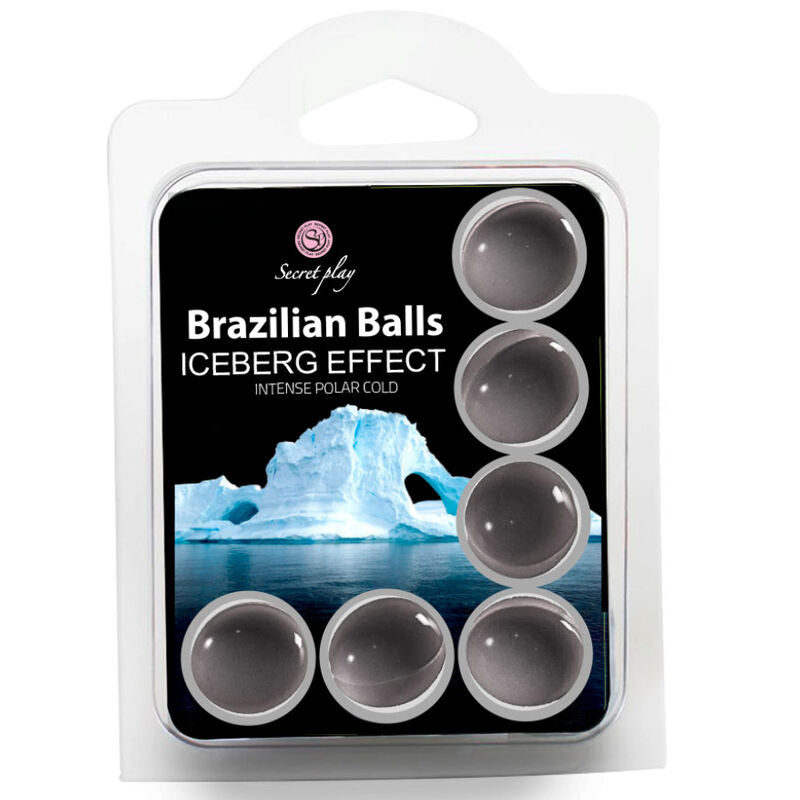 Coffret Secret Play 6 boules brésiliennes effet iceberg