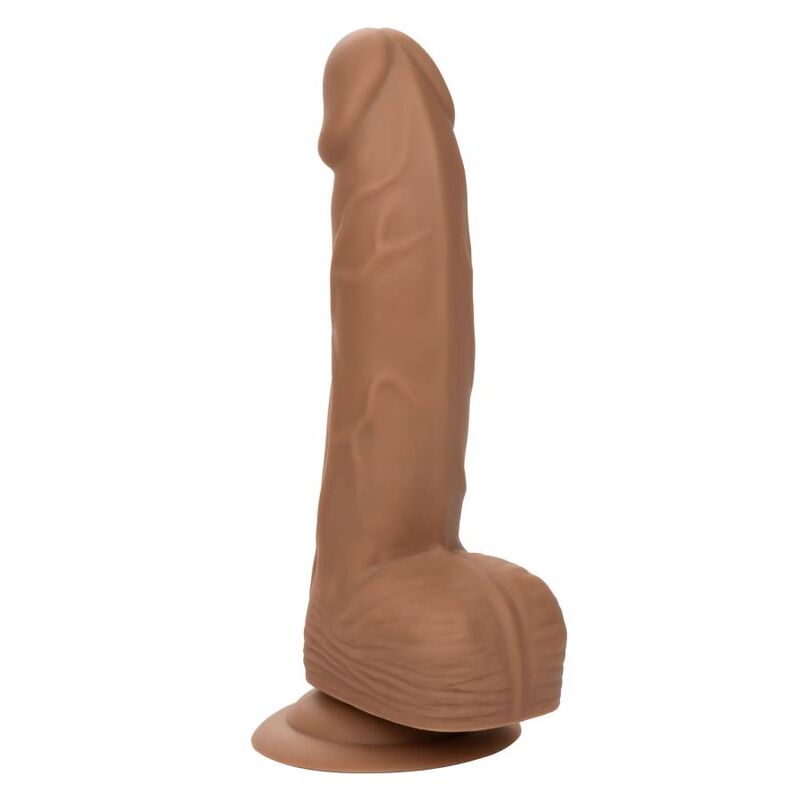 CALEXOTICS - CLOUS SILICONE 15,24 CM MARRON