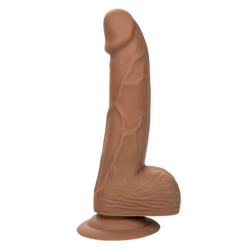 CALEXOTICS - CLOUS SILICONE 15,24 CM MARRON