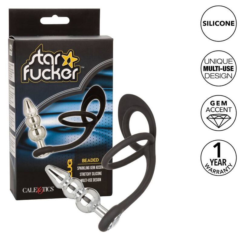 CALEXOTICS - TAPÓN CON CUENTAS STAR FUCKER