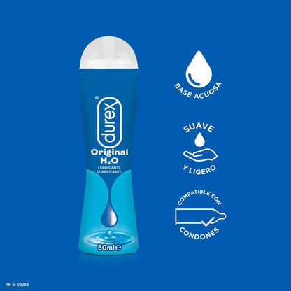 DUREX - DUREX PLAY LUBRIFIANT NATUREL H2O 50 ML