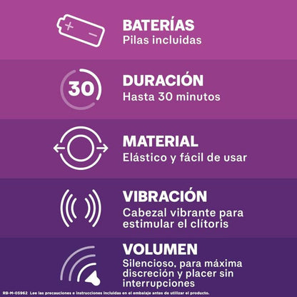 DUREX - ANILLO VIBRADOR PARA EL PENE INTENSE DIABLILLO