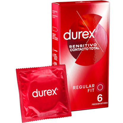 DUREX - LENTES DE CONTACTO SENSIBLES TOTAL 6 UNIDADES