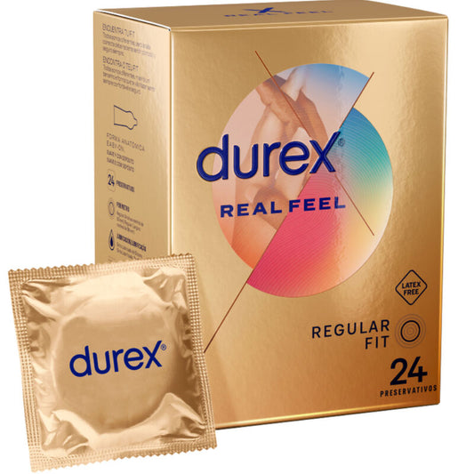 DUREX - REAL FEEL 24 UNITÉS