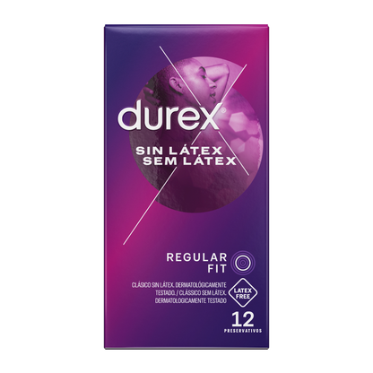 DUREX - PRÉSERVATIFS SANS LATEX 12 UNITÉS