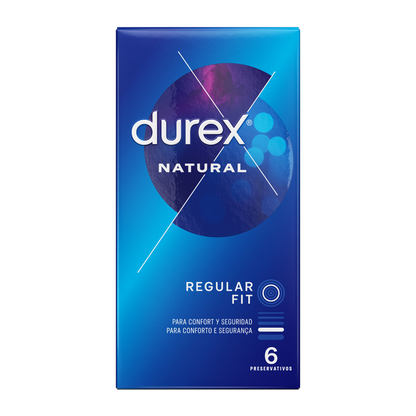 DUREX - NATURAL CLASICO 6 UNIDADES