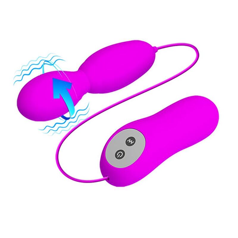 PRETTY LOVE - VEGA ROTATION AND VIBRATION MASSAGER 12 FUCHSIA FUNCTIONS