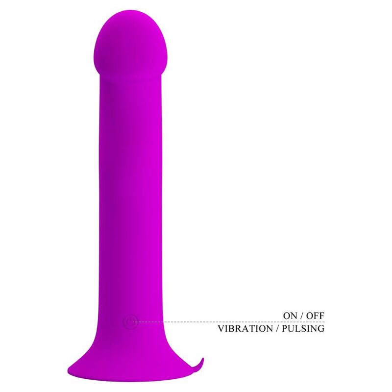 PRETTY LOVE - VIBRADOR MURRAY Y ESTIMULADOR DEL PUNTO G MORADO