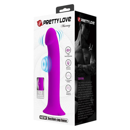 PRETTY LOVE - VIBRADOR MURRAY Y ESTIMULADOR DEL PUNTO G MORADO