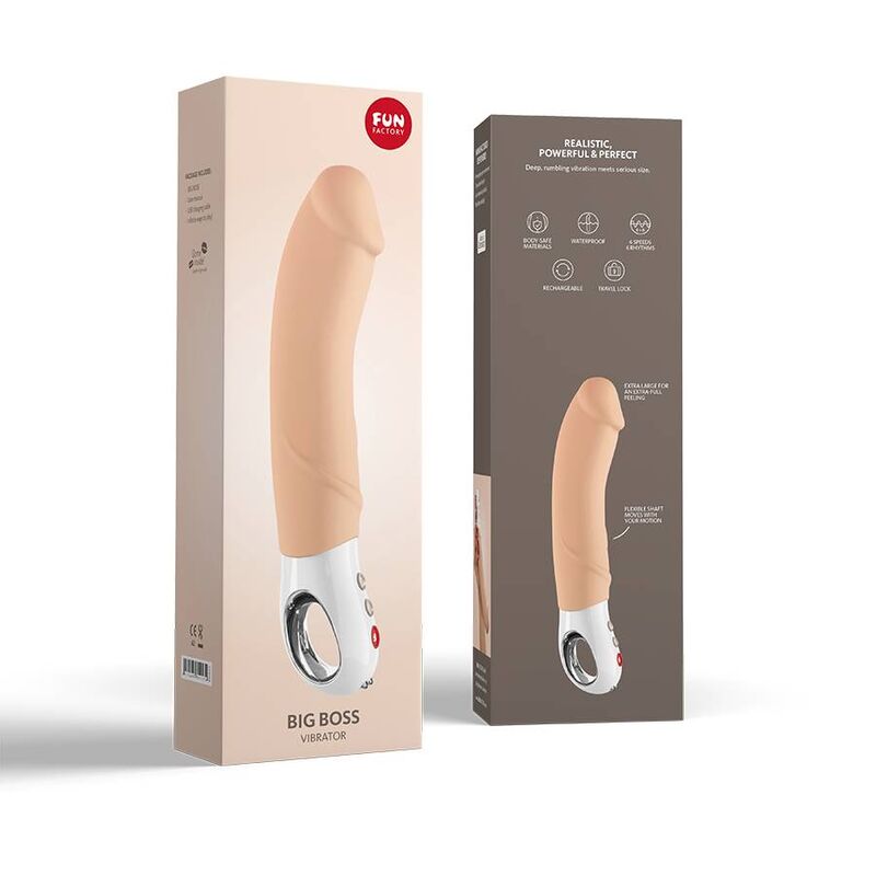 FUN FACTORY - VIBRADOR BIG BOSS G5 NUDE