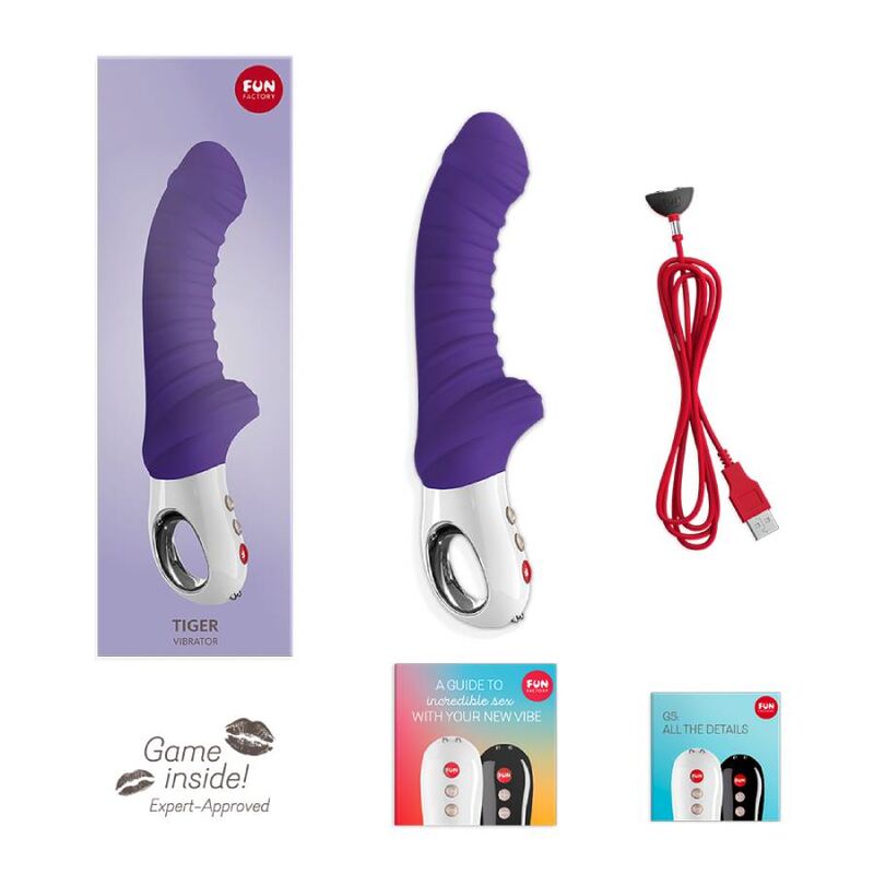 FUN FACTORY - TIGER G5 VIBRATOR VIOLET