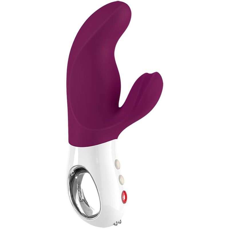 FUN FACTORY - MISS BI DOUBLE VIBRATEUR RAISIN BLANC