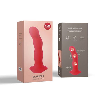 FUN FACTORY - BOUNCER SHAKE DILDO ROUGE