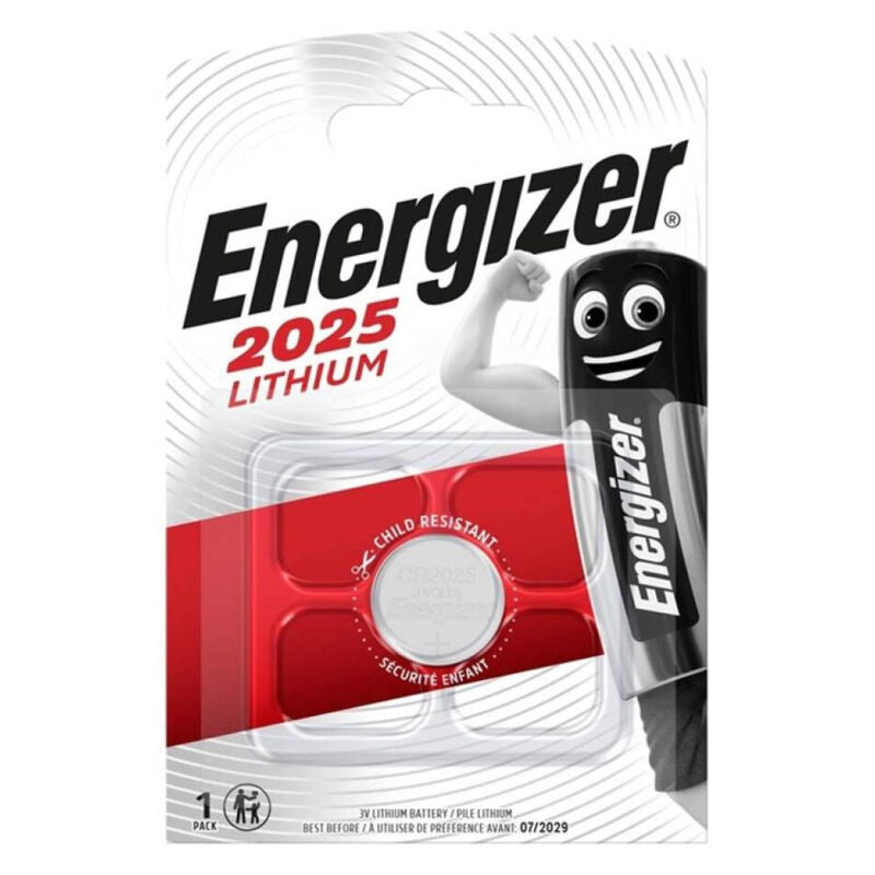 ENERGIZER - BATERIA BOTON LITIO CR2025 3V 1 UNIDAD