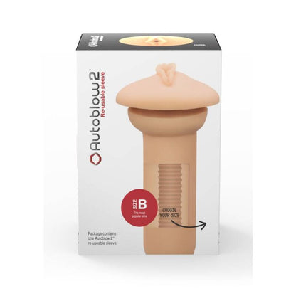 AUTOBLOW - 2+ FUNDA VAGINAL TAMAÑO B