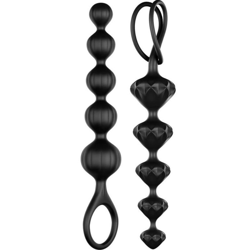 SATISFYER - LOVE BEADS BLACK