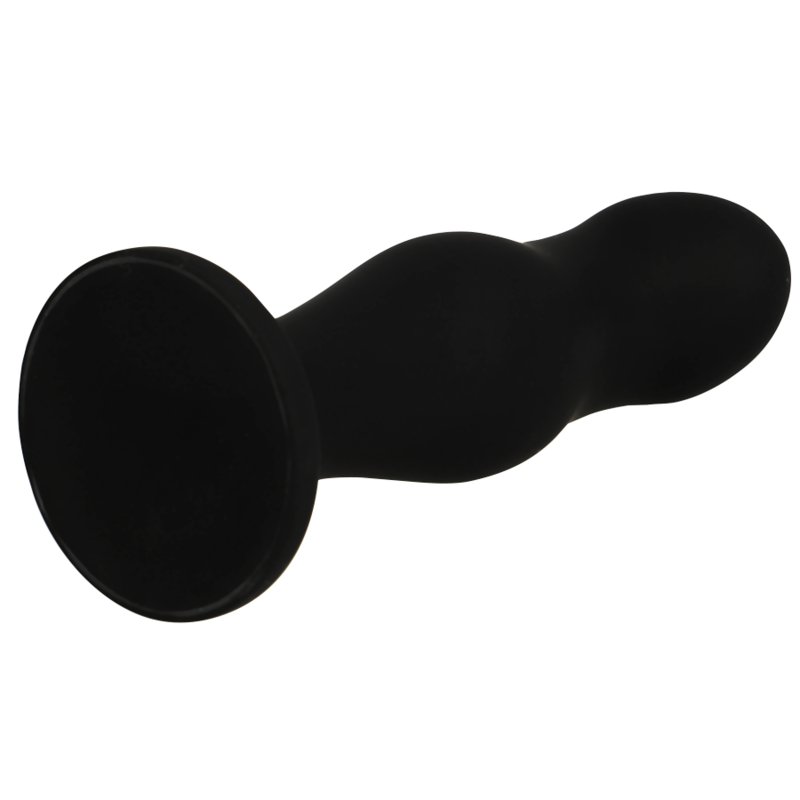 BLACK&amp;SILVER - SEAN PLUG ANAL SILICONE PREMIUM NOIR