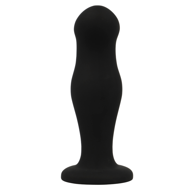 BLACK&amp;SILVER - SEAN PLUG ANAL SILICONE PREMIUM NOIR