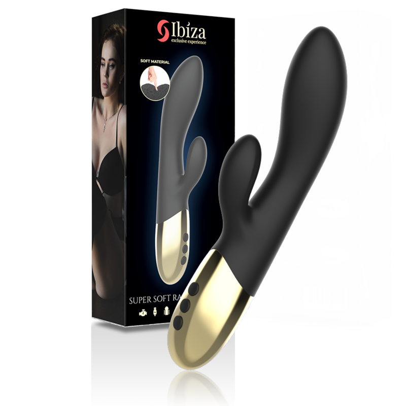 IBIZA - VIBRADOR CONEJO SUPER SUAVE