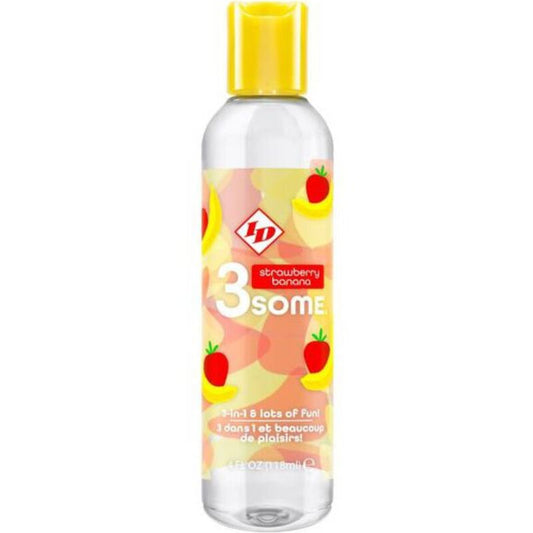 ID 3SOME - BOUTEILLE FRAISE-BANANE DE 4 FL OZ