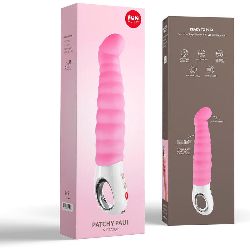 FUN FACTORY - PATCHY PAUL G5 G-SPOT VIBRATOR CANDY ROSE