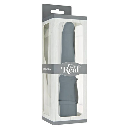 GET REAL - CLASSIC SMOOTH VIBRATOR BLACK