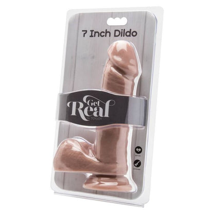 GET REAL - DILDO 18 CM AVEC PEAU DE COUILLES