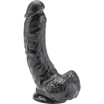 GET REAL - DILDO 20,5 CM AVEC COUILLES NOIRES