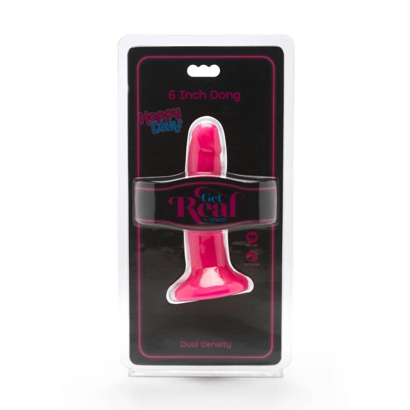 GET REAL - DONG HAPPY DICKS 12 CM ROSA