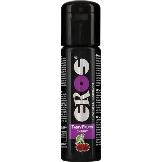 EROS - LUBRICANTE SABOR A FRUTAS SABROSAS CEREZA 100 ML