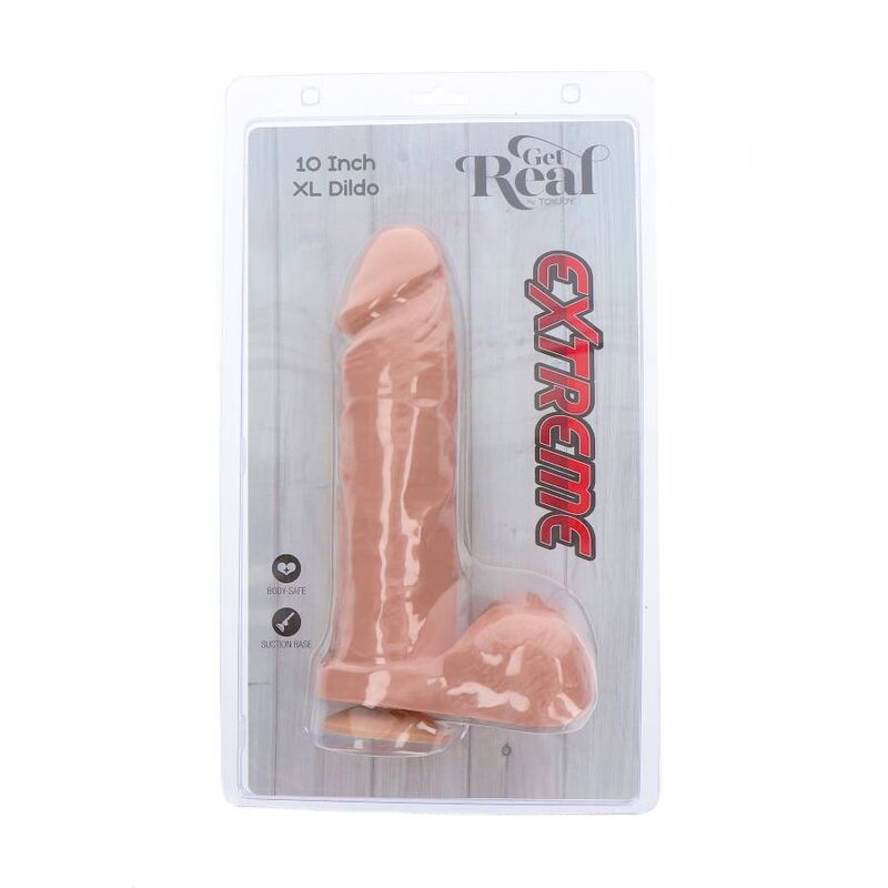 GET REAL - EXTREME XL DILDO 25,5 CM SKIN