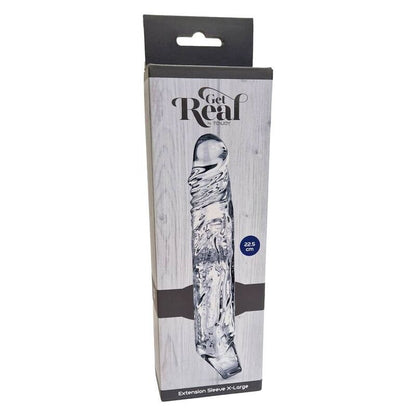 GET REAL - MANCHON D'EXTENSION XLARGE TRANSPARENT