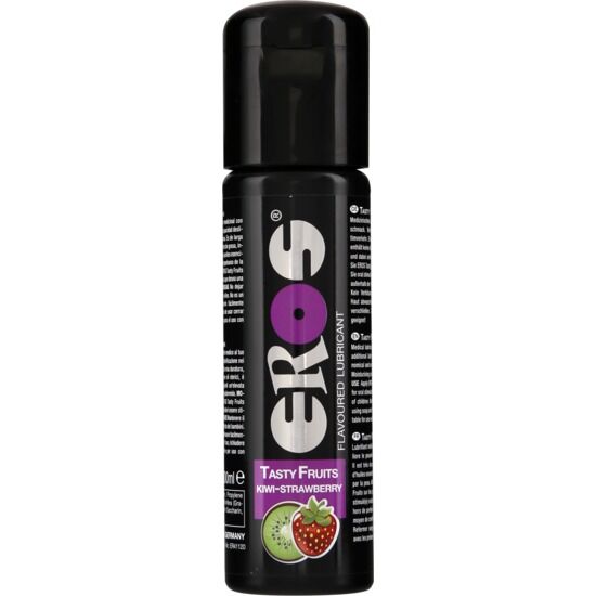 EROS - LUBRIFIANT AU GOÛT FRUITS SAVOUREUX KIWI-FRAISE 100 ML