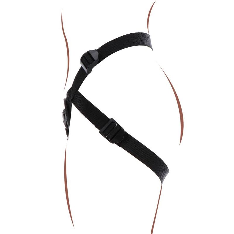 GET REAL - STRAP-ON HARNESS BLACK