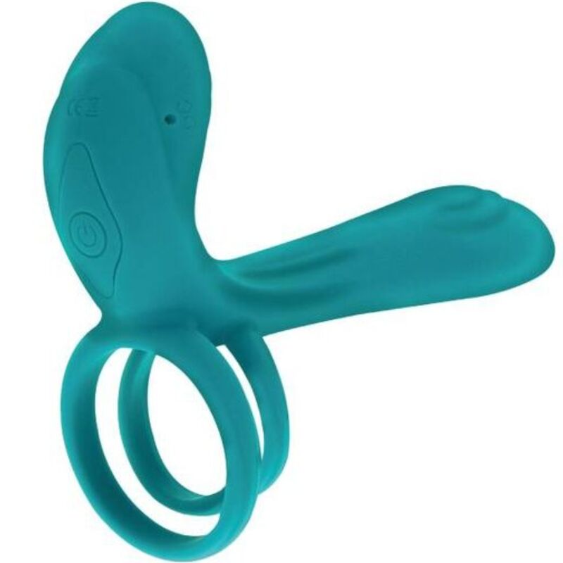 XOCOON - ANNEAU VIBRATEUR POUR COUPLES VERT