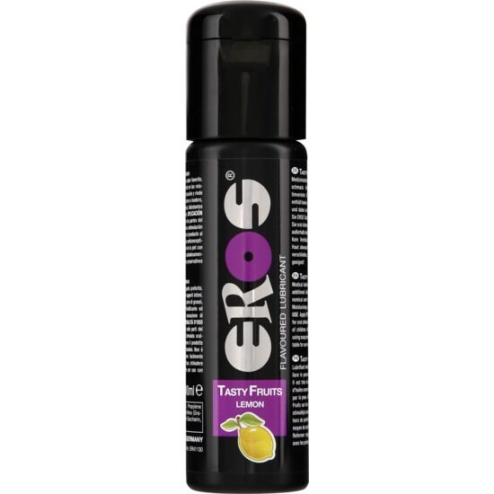 EROS - LUBRIFIANT AU GOÛT DE FRUITS SAVOUREUX CITRON 100 ML