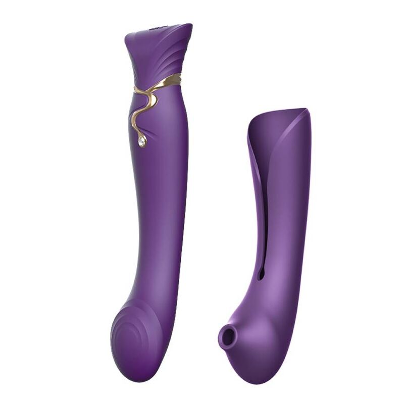 ZALO - QUEEN SET PULSE WAVE STIM CLITAIRE VIOLET