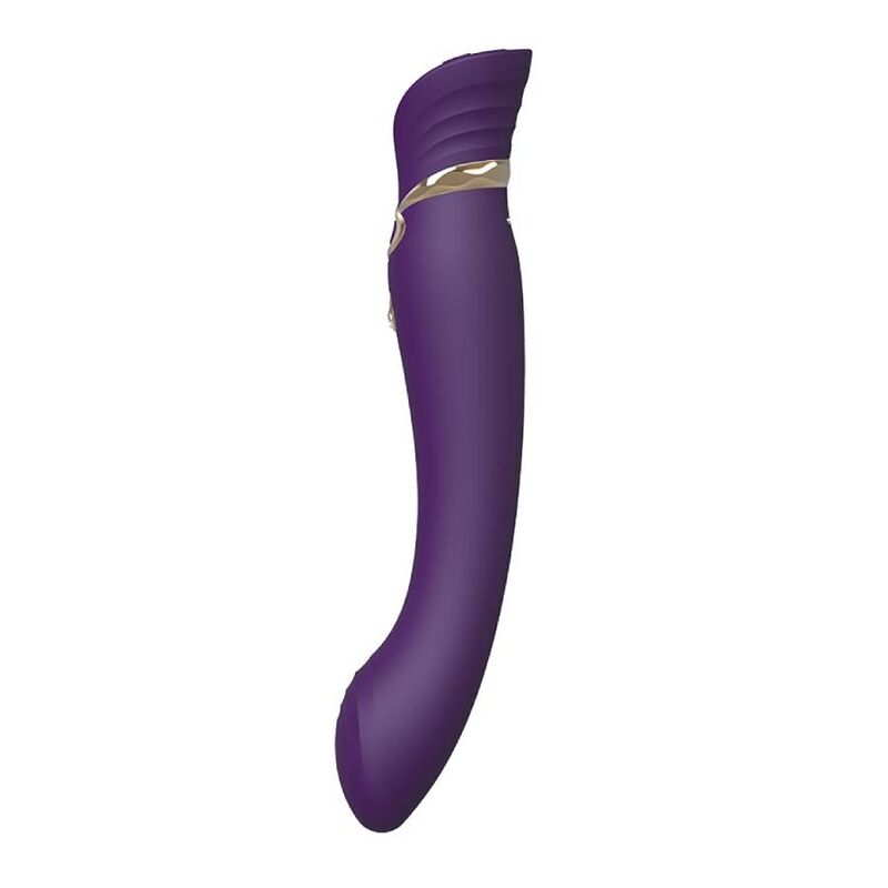 ZALO - SET QUEEN PULSE WAVE ESTIMULADOR DE CLÍTORIS MORADO