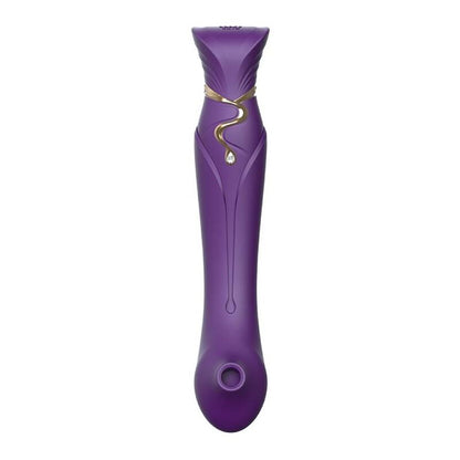 ZALO - SET QUEEN PULSE WAVE ESTIMULADOR DE CLÍTORIS MORADO