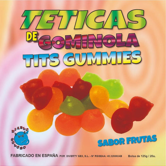 DIABLO GOLOSO - Tétines GLOSSY GUMMY ASSORTIES