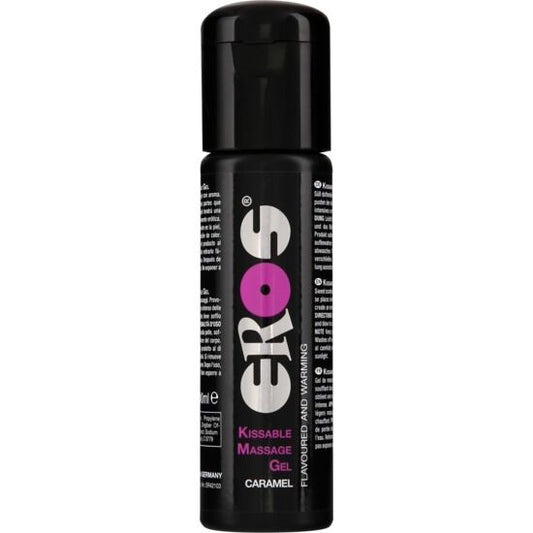 EROS - GEL DE MASSAGE BAISABLE CARAMEL CHAUFFANT 100 ML