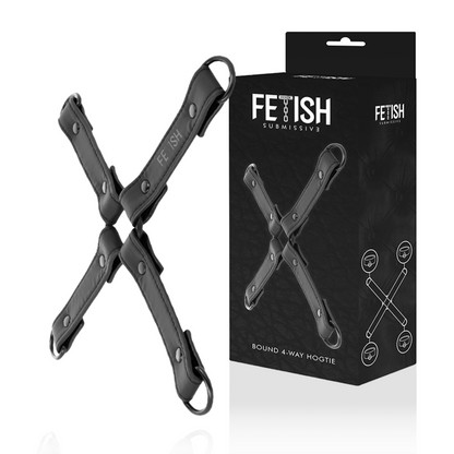 FETISH SUBMISSIVE - VEGAN LEATHER HANDCUFFS