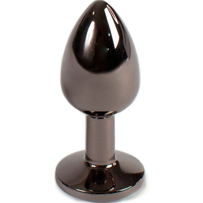 SECRETPLAY - PLUG ANAL GUNMETAL PETIT TAILLE 7 CM