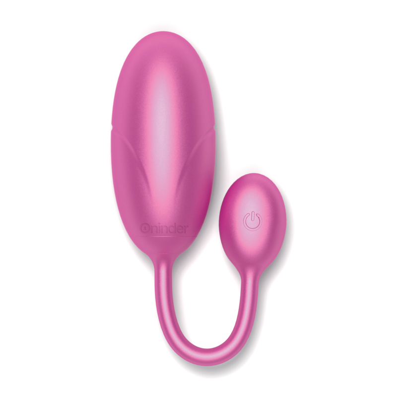 ONINDER - TOKYO VIBRATING EGG PINK 7.5 X 3.2 CM FREE APP