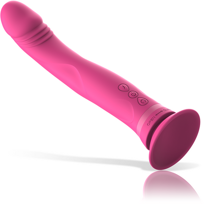 INTENSE - DILDO VIBRADOR DE SILICONA ROSA MICHELANGELO