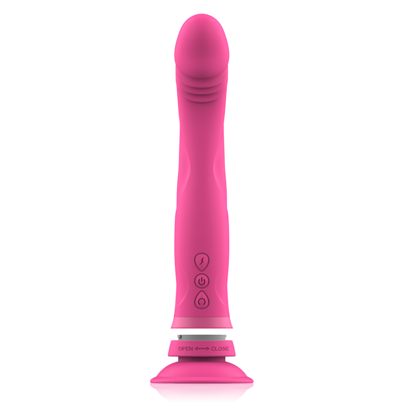 INTENSE - GODE VIBRANT EN SILICONE ROSE MICHELANGELO