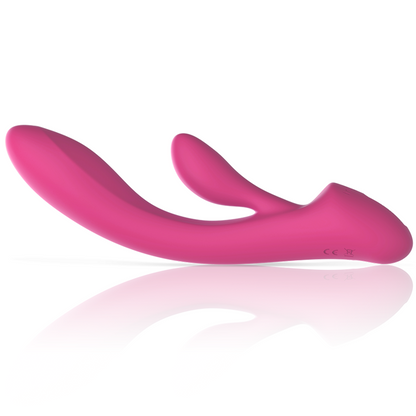 INTENSE - VIBRADOR LUIGI RABBIT SILICONA LÍQUIDA ROSA