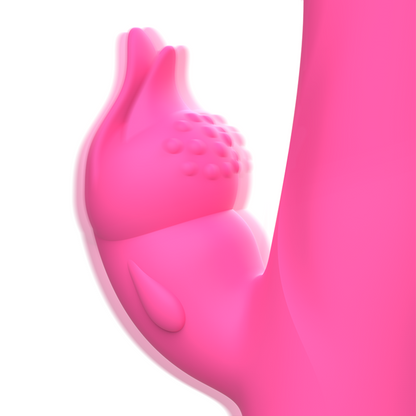 INTENSE - JULIO RABBIT VIBRATOR PINK SILICONE