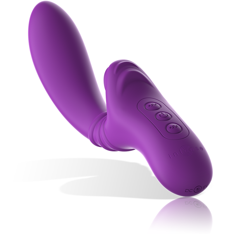 INTENSE - HARRY VIBRATEUR FLEXIBLE AVEC LANGUE VIOLETTE