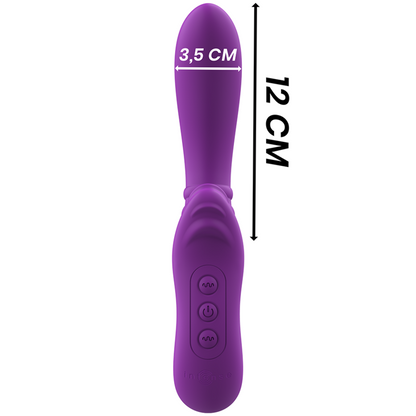 INTENSE - HARRY VIBRATEUR FLEXIBLE AVEC LANGUE VIOLETTE